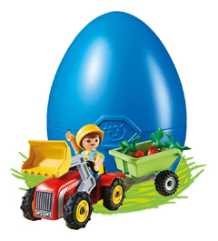 PLAYMOBIL COUNTRY Playmobil Huevos Sorpresa Niño En Tractor 4943 - tienda online