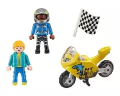 Playmobil Special Plus 70380 Chicos Con Moto De Carrera - comprar online