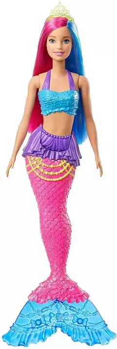 Muñeca Articulada Barbie Sirena Dreamtopia - comprar online