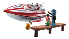 PLAYMOBIL SPORT AND ACTION Playmobil 70744 Sports & Action Lancha Con Motor Submarino - tienda online