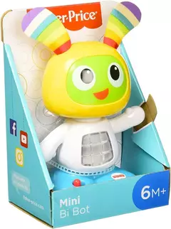 Fisher Price Mini Bot Interactivo 17cm Luz Y Sonido Mattel