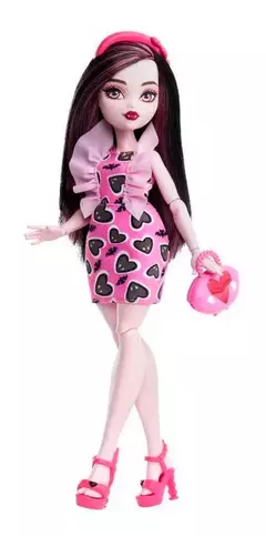 Monster High Muñeca Draculaura Articulada Con Accesorios - comprar online