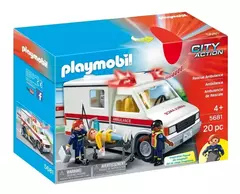 Playmobil 5681 Ambulancia De Rescate Luz y sonido