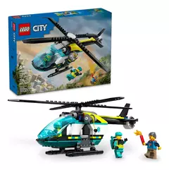 Lego City Great Vehicles 60405 Helicóptero De Rescate