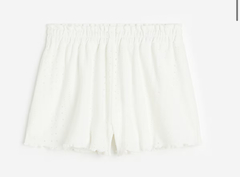 Short H&M TALLE 11-12 AÑOS Y 12-13 AÑOS BLANCO - comprar online