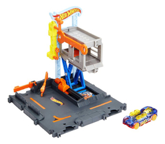 PISTA HOT WHEELS CITY DOWTOWN REPAIR STATION - TALLER DE REPARACIONES EN EL CENTRO - Pichoncitos