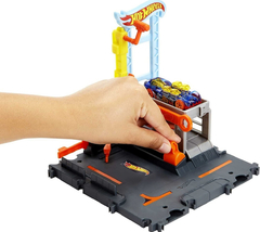 PISTA HOT WHEELS CITY DOWTOWN REPAIR STATION - TALLER DE REPARACIONES EN EL CENTRO - comprar online