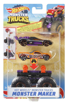 HOT WHEELS MONSTER TRUCKS MAKER DISEÑA TU MONSTRUO