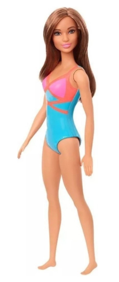 MUÑECA BARBIE PLAYA MALLA ORIGINAL MATTEL VARIANTES