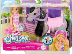 Muñeca Barbie Chelsea SET DE JUEGO PASEO EN PONI - comprar online