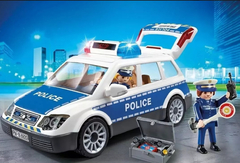 PLAYMOBIL CITY 6920 COCHE POLICIA CON LUCES Y SONIDO - tienda online