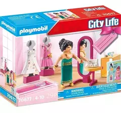 PLAYMOBIL CITY LIFE 70677 TIENDA DE MODA FESTIVA