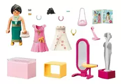 PLAYMOBIL CITY LIFE 70677 TIENDA DE MODA FESTIVA - comprar online