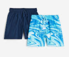 PACK SHORT DE BAÑO MALLA H&M TALLE 2 A 4 AÑOS