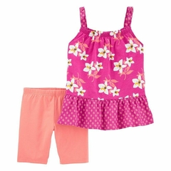 CONJUNTO CARTERS MUSCULOSA Y SHORT TALLE 6 Y 7