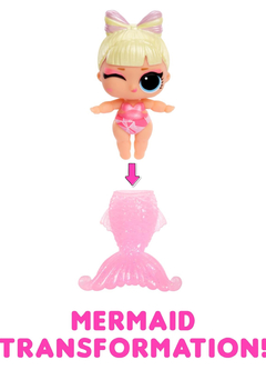 LOL Surprise Mermaids Baby Sisters con cola que cambia de color LOL mini sirena en internet