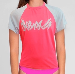 REMERA FACTOR UV MANGAS CORTAS OKIWAMA TALLE 10 Y 12