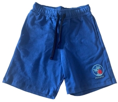 SHORT RUSTICO ALGODON OKIWAMA AZUL TALLE 10