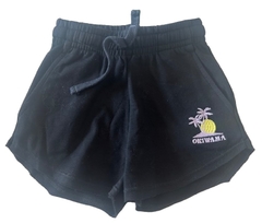 SHORT RUSTICO NEGRO OKIWAMA TALLE 4 Y 8