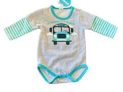 BODY BODIES BEBE TALLE 6-12 MESES MANGAS LARGAS Y CON FRISA