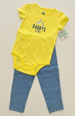 CONJUNTO BEBE BODY Y PANTALON CARTERS TALLE 18 MESES