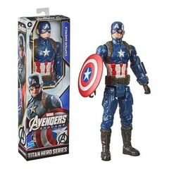 MUÑECO CAPITAN AMERICA TITAN HERO 30CM