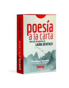 Poesía a la Carta - 50 naipes de Laura Devetach - Libro Juego de Poesía - comprar online