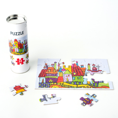 Puzzle " Casas" 40 piezas - comprar online