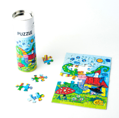 Puzzle " Duende y bruja " 40 piezas - comprar online