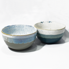 Bowl de cerámica con colores
