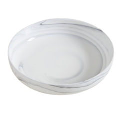Bowl o ensaladera de cerámica símil mármol 23X5CM - comprar online