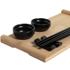 SET DE SUSHI PARA 2 BAMBOO Y PORCELANA - comprar online