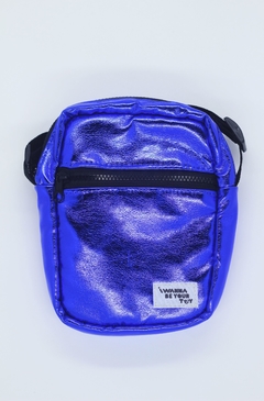 Shoulder bag azul metalizada - I wanna be your toy