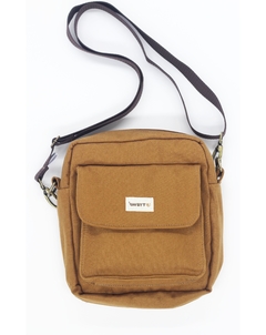 Shoulder bag caramelo com forro impermeável - I wanna be your toy