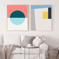 SET DUO ABSTRACT FRAMES