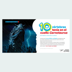 Dinosaurios del 1 al 10 - tienda online