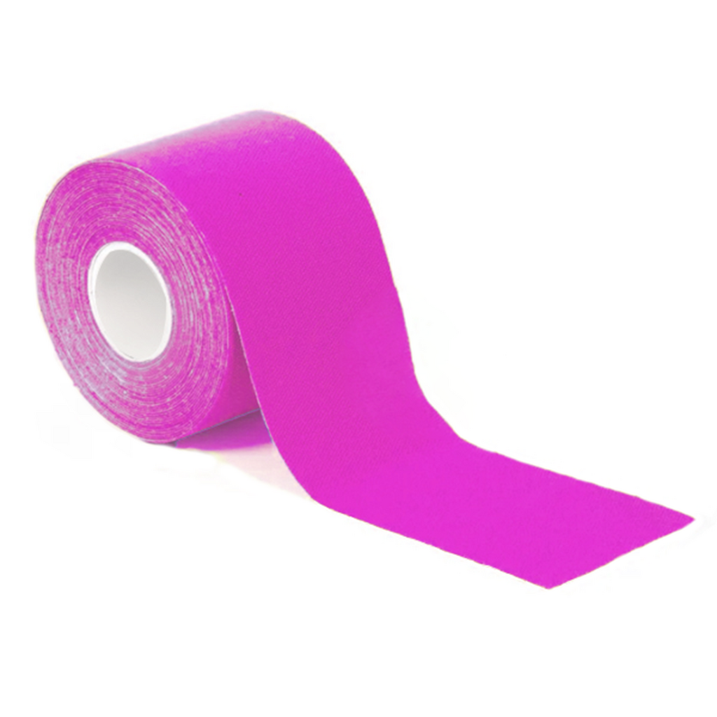 Cinta Kinesio Tape Neuromuscular Vendaje Deportivo Terapia Rosa PBOLD