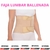 FAJA LUMBAR BALLENADA DE 24 CM.