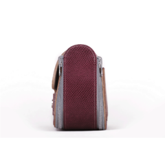 Bandolera VITA BORDO + MANTECA - comprar online