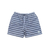 SHORT LISTRADO CINZA - comprar online