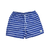 SHORT LISTRADO AZUL MARINHO - comprar online