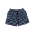 SHORT LISTRADO PRETO - comprar online