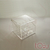 Caixa organizadora de batons e esmaltes em acrílico cristal tO.u na internet