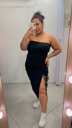 VESTIDO SEM ALÇA - comprar online