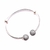 Pulseira Prata Pandora Bracelete Ponteiras Esferas Pavê By Peça Rara - comprar online