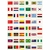 Jogo educativo Países e Suas Bandeiras - 48 peças - 3019 - Toyster - loja online