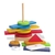 Pirâmide Multiformas em Madeira - Wood Toys - AM17 - comprar online