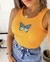 Cropped regatinha borboleta - comprar online