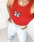 Cropped regatinha borboleta - Girl Fashion Shop