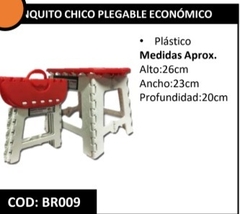 BANQUITO CHICO PLEGABLE ECONOMICO